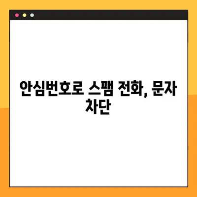 안심번호 발급 완벽 가이드| 무료 개인 주차 번호 만들기 | 안심번호, 개인정보 보호, 주차 번호, 발급 방법, 무료