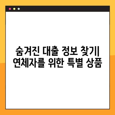 연체자도 대출 가능한 곳 TOP 14| 숨겨진 대출 정보 찾기 | 연체, 신용불량, 대출, 금융, 정보
