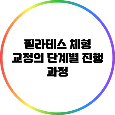 필라테스 체형 교정의 단계별 진행 과정